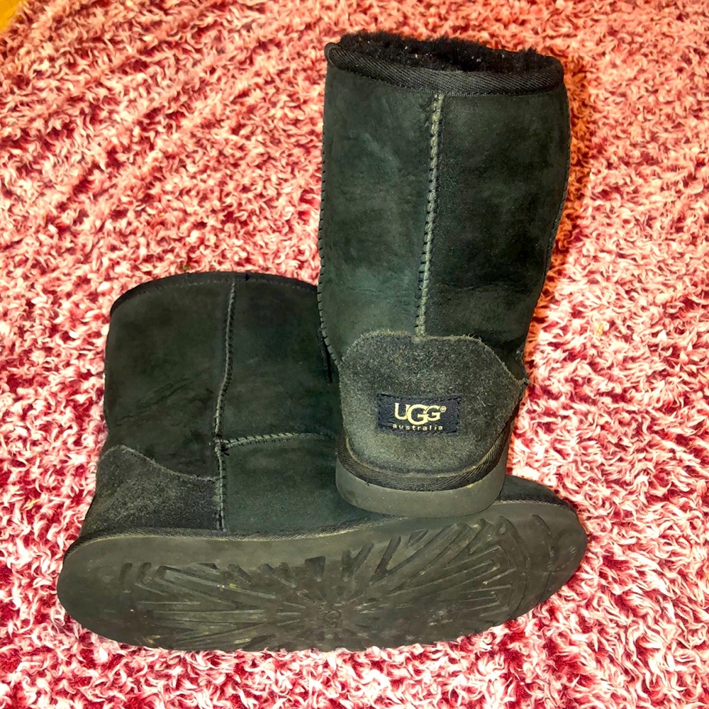 Black UGG boots